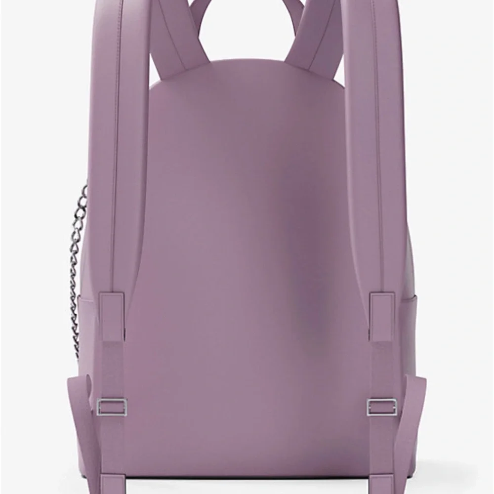 MICHAEL KORS Slater Medium Chain Backpack Quartz NWT